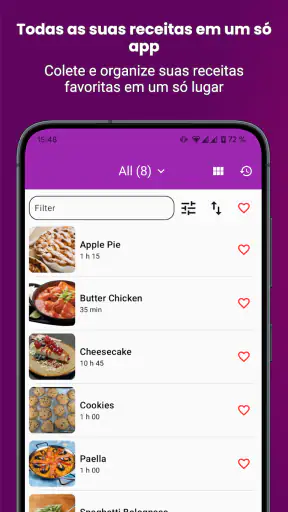 My Recipe Box: Minhas receitas screenshot