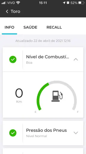 My Uconnect screenshot