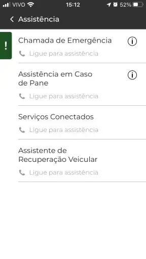 My Uconnect screenshot