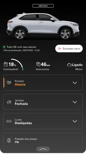 myHonda screenshot
