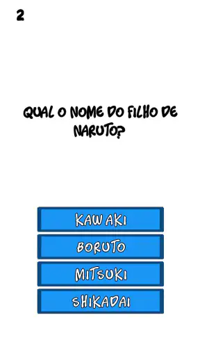 Naruto Boruto Ninja Quiz screenshot