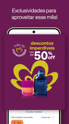 Natura: Perfumes e Cosméticos screenshot