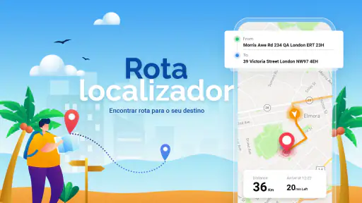 Navegação GPS: Localização GPS screenshot