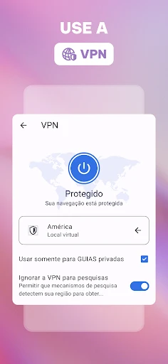 Navegador privado Opera com IA screenshot
