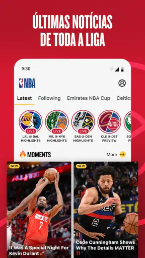 NBA – App Oficial screenshot