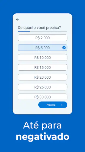 Negativado Empréstimo Pessoal screenshot
