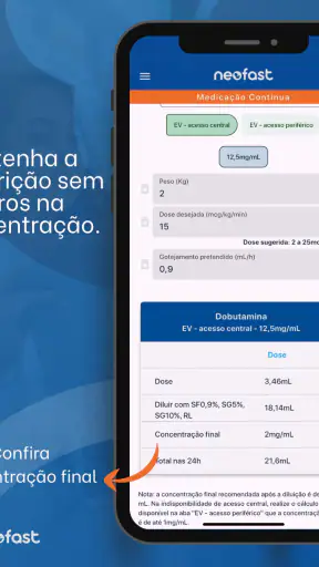 NeoFast: Prescrição neonatal screenshot