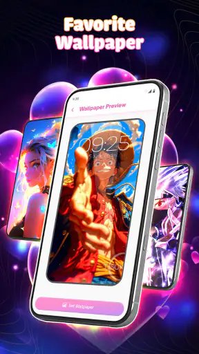 Neon Love Theme: Font Keyboard screenshot