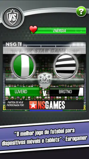 New Star™ Futebol screenshot