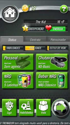 New Star™ Futebol screenshot