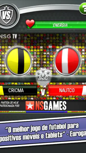 New Star™ Futebol screenshot