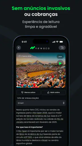 Newsco - Notícias com IA screenshot