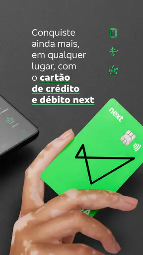 next: Conta Digital e Cartão screenshot