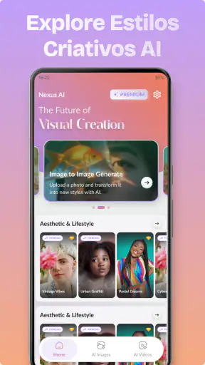 Nexus - Gerador de Vídeo AI screenshot