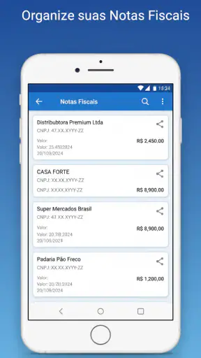 NFe Visualizador screenshot