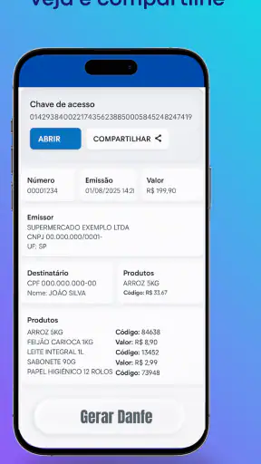 NFe Visualizador screenshot