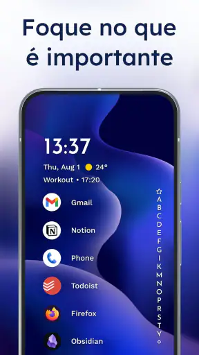 Niagara Launcher Tela Inicial screenshot