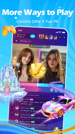 Niki Live - Live Stream&Party screenshot