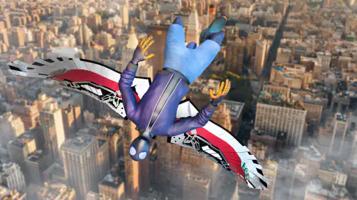 Ninja Spider Rope Hero City 3D screenshot