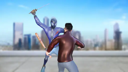 Ninja Spider Rope Hero City 3D screenshot