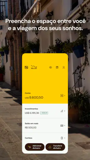 Nomad: Conta em Dólar e Euro screenshot