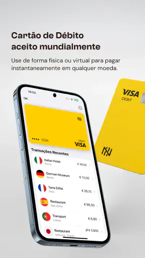 Nomad: Conta em Dólar e Euro screenshot