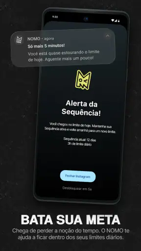 NOMO: É seu momento screenshot