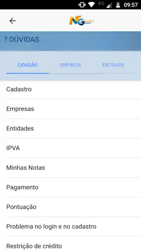 Nota Fiscal Gaúcha-NFG Oficial screenshot
