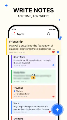 Notas IA: Bloco e Caderno screenshot
