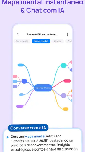 NoteX: Notas e Reuniões IA screenshot