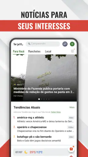 Notícias de Hoje screenshot