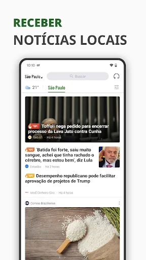 Notícias Locais screenshot