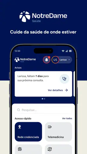 NotreDame Saúde screenshot