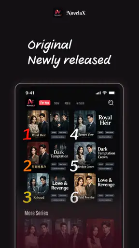 NovelaX screenshot