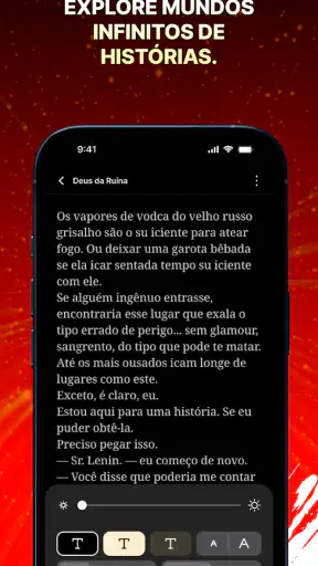 Novely: Ler Novelas e Romances screenshot