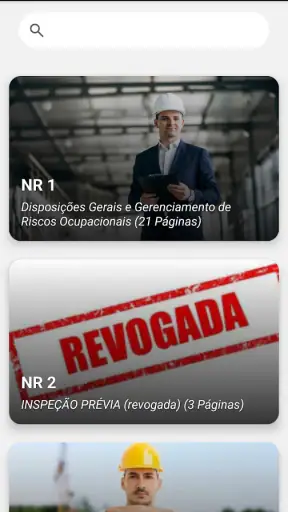 NR - Normas Regulamentadoras screenshot