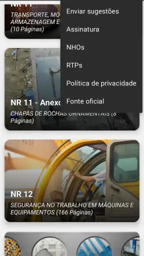 NR - Normas Regulamentadoras screenshot
