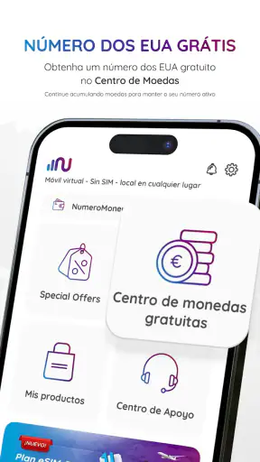 Numero: dados e Número Virtual screenshot