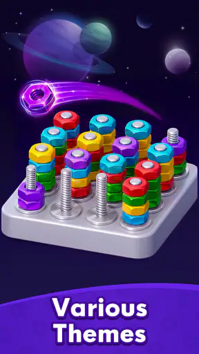 Nut Sort Puzzle Games screenshot