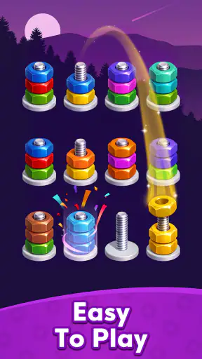 Nut Sort Puzzle Games screenshot