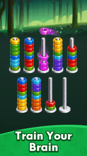 Nut Sort Puzzle Games screenshot