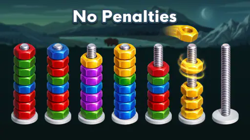 Nut Sort Puzzle Games screenshot