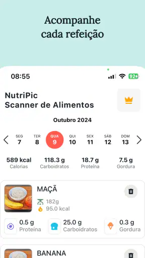 NutriPic: Calorias Pela Foto screenshot