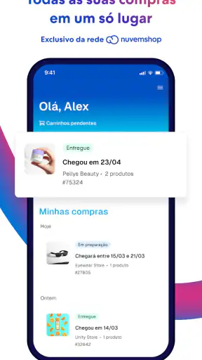 Nuvem screenshot