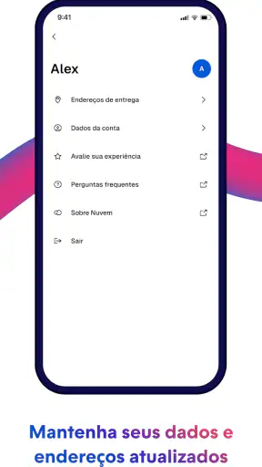 Nuvem screenshot