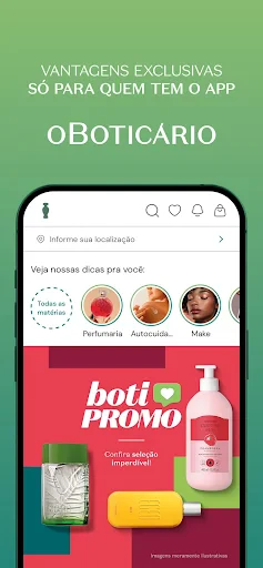 O Boticário screenshot