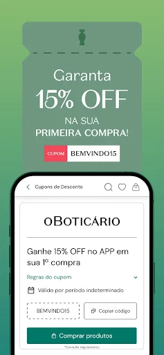 O Boticário screenshot