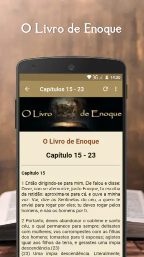 O Livro de Enoque screenshot