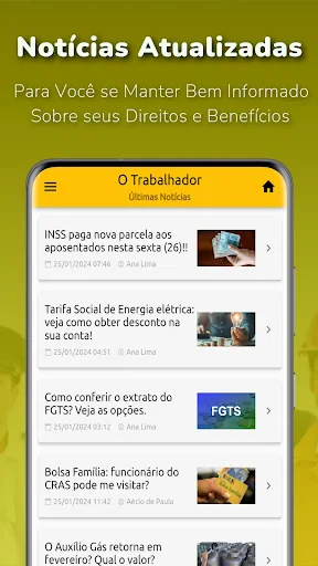 O Trabalhador screenshot