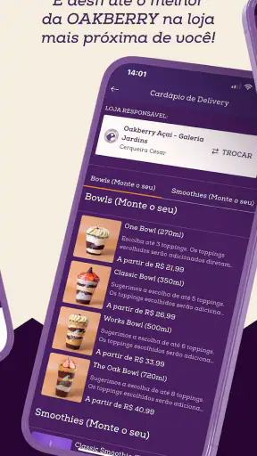 OAKBERRY Açaí screenshot
